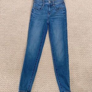 American Eagle skinny jeans, high rise